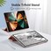 Generic Esr Rebound Magnetic Smart Case For iPad Pro 12.9" 2020/2018, [Supports Apple Pencil Pairing &amp; Charging] Smart Case Cover, Auto Sleep/Wake Trifold Stand Case, Rose Gold
