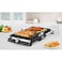 Black &amp; Decker Family Health Grill CG2000-B5, 2000 W, Black and Silver, Cool Touch Handle