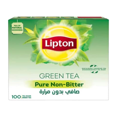 Lipton Pure Green Tea - 100 Bags