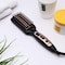 Geepas 2-In-1 Hair Brush 45W Straightener Brush With Ceramic Anti Scald Hair Brush, Travel Voltage Brush, Auto Shut Off With LED Display and Heating Function, 2 Years Warranty