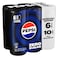 Pepsi Zero Cola Beverage Cans, 245ml, Pack of 6