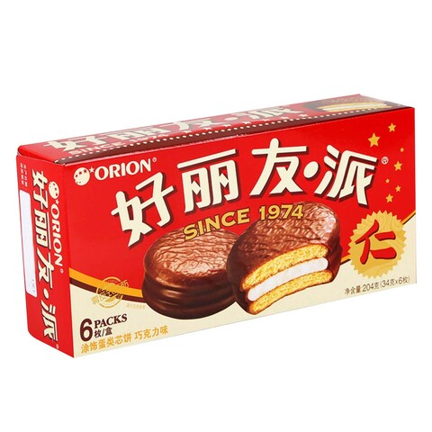 ORION CHOCOLATE PIE 204G