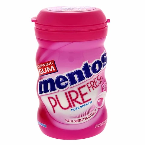 Buy Mentos Pure Fresh Bubble Fresh Chewing Gum 87.5g in Kuwait