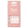 Kiss Bare But Better False Nails 86570 Short Nudies 28 PCS