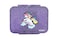 Essen - Tritan Bento Lunch Box for Kids Girls - Purple Unicorn