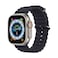 Apple Watch Ultra GPS + Cellular 49mm Titanium Case with Midnight Ocean Band