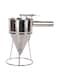 Generic Pancake Batter Dispenser Silver 26X20cm