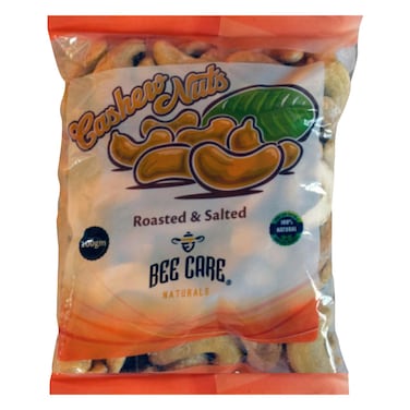 Beecare Naturals Roasted And Salted Cashew Nuts 200g