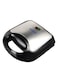 Sonashi Non Stick Grill Plate Sandwich Maker 750 W Sgt-853, Black/Silver