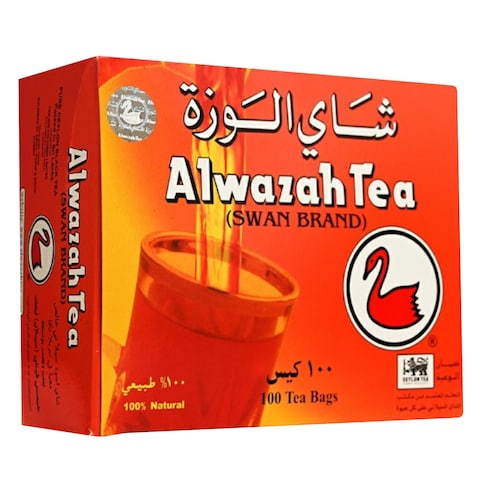 Alwazah 100% Pure Ceylon Tea Bags 2g x 100 Count