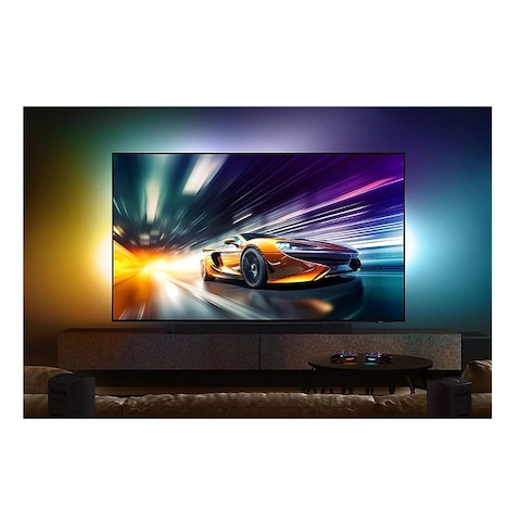 Samsung Neo Tizen OS 85-Inch UHD Smart QLED TV QA85QN90DAUXZN Carbon Silver