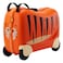 American Tourister Skittle Nxt Kids Luggage Trolley Orange Tiger