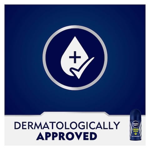Nivea Men Fresh Power Roll on Deodorant - 50 ml