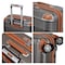 Eminent Hard Case Travel Bag Large Luggage Trolley Polycarbonate Lightweight Suitcase 4 Quiet Double Spinner Wheels With Tsa Lock KK10 Gold Grey