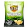 Tropical Heat Snacks Waves Chilli Lemon Potato Crisps 125G