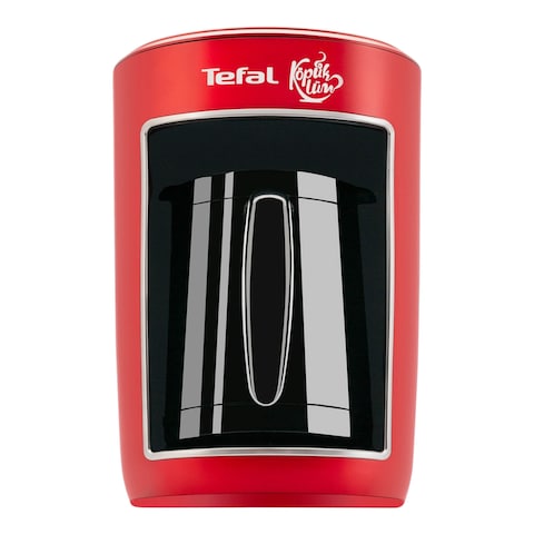 Tefal Kopuklum Turkish Coffee Machine - 735 Watt - Red - CM820534