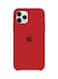 Generic Silicone Case Cover For iPhone 12 Pro - Red 6.1Inch Red