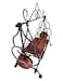 Home Decoration Hand Made Carved Decorative Swing Black/Brown 35cm
