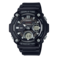 Men's Resin Analog-Digital Wrist Watch AEQ-120W-1AV Black