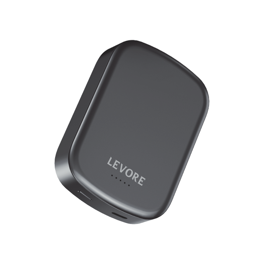Buy Levore 2 in 1 Magnetic Wireless Power Bank PD 20W 10000 mAh - Black ...