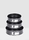 Generic 3-Piece Non-Stick Round Cake Mould Set -Black