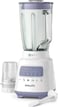 Philips Blender, 700 W, 1.5Lt Glass Jar, 5 Speeds, Pulse, White And Green, Piano Buttons, 4 Star Blade, Mill