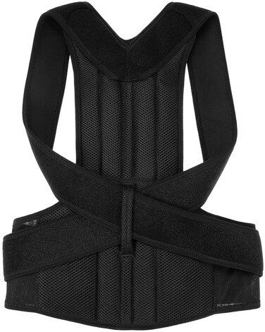 Buy NuSense Adjustable Back Posture Corrector Shoulder Relief Brace ...