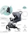 Moon Compact - Cabin Stroller, Mid Grey