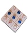 Tic-Tac-Toe Game Toy Classic Wooden Checkerboard Educational Family Kids Brain Game Toys Set for Adults and Kids