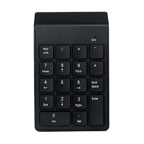 Generic-18 Keys Fashionable Low Noise Mini Numeric Keypad Waterproof 2.4G Wireless