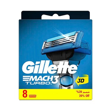 GILLETTE MACH3 TURBO CRT8