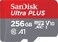 SanDisk Ultra PLUS 256GB microSDXC UHS-I Memory Card
