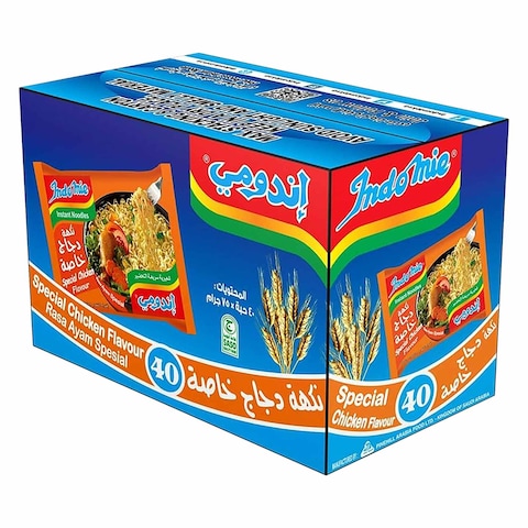 Buy Indomie  Special Chicken Flavour 75g 40 Pieces in Saudi Arabia