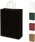Markq Black Paper bags with handles 27 x 22 x 11 cm Large Kraft Gift bags for Birthday Party Favors, Weddings, Retail, Baby Shower (12 Bags)