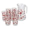 Crystal Drops Water Set 7Pc Owps391 Assorted Designs