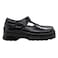 Shupavu Studeez Leather School Shoes For Girls Size 8 Black