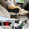 Generic Universal Car Armrest Pad Auto Vehicle Center Arm Cushion Pillow Trim Support Black 1Pcs
