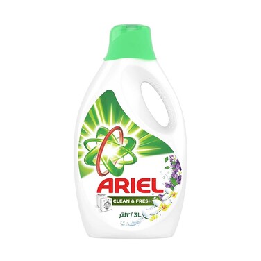 Ariel Liquid Detergent High Foam Clean &amp; Fresh 3L