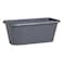 EDA Chorus Planter With Saucer Grey 40cm