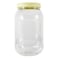 Sunpet Plastic Storage Jar Clear/Yellow 1.5L