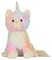 Mirada Cuddly Plush 33cm Rainbow Sitting Kitty Soft Toy - Black