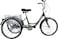 Classic Adult Tricycle With Basket 24 Inch - Black