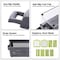Generic Vegetable Slicer-14-In-1 Multifunctional Veggie Slicer Food Cutter, Household Kitchen Gadgets For Vegetables And Fruit, Gray