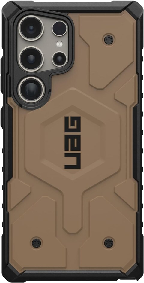Urban Armor Gear UAG Pathfinder Pro Samsung Galaxy S24 ULTRA case cover [18 Feet Drop tested] MagSafe compatible - Dark Earth
