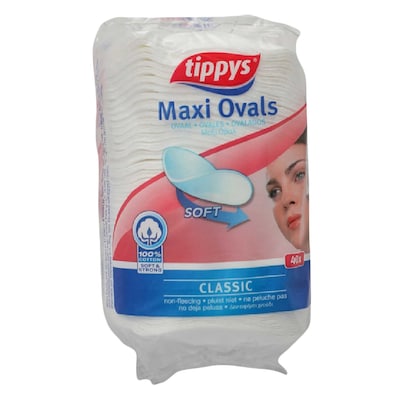 Tippys Maxi Oval Classic Pad X 40 Pieces