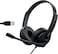 Ismart Ic-199 USB Headset Professional With Over-Ear Noise Cancelling Headphones Earphone With Microphone Volume Control For Pc Laptop
