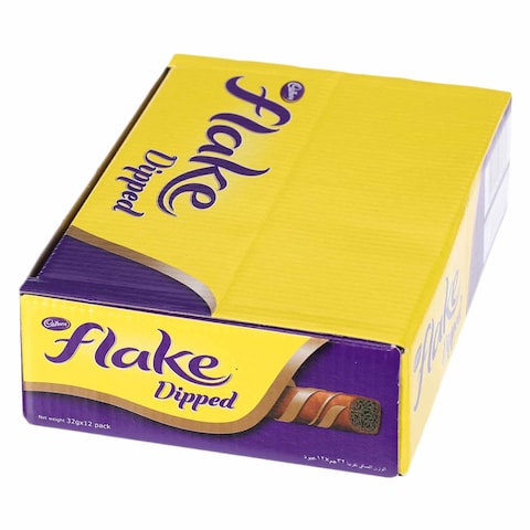 Cadbury Flake Dipped Chocolate 32g x Pack of 12