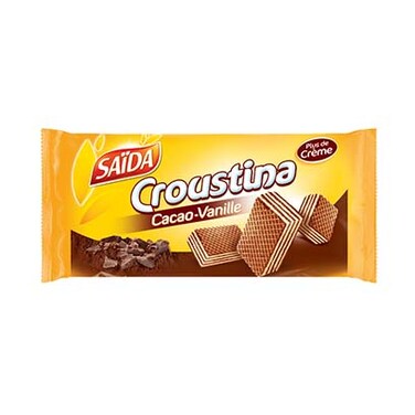 Saida Croustina Cacao Vanilla Waffle 100g