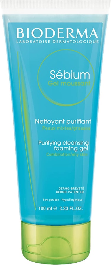 Bioderma Sebium Gel Moussant Purifying Cleansing Foaming Gel For Combination To Oily Skin, 100 ml