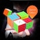 I-Xun Speed Cube Set Stickerless Magic Cube Puzzle 4 Pack Puzzle Cube Bundle (Pack Of 2X2X2, 3X3X3, 4X4X4, 5X5X5)